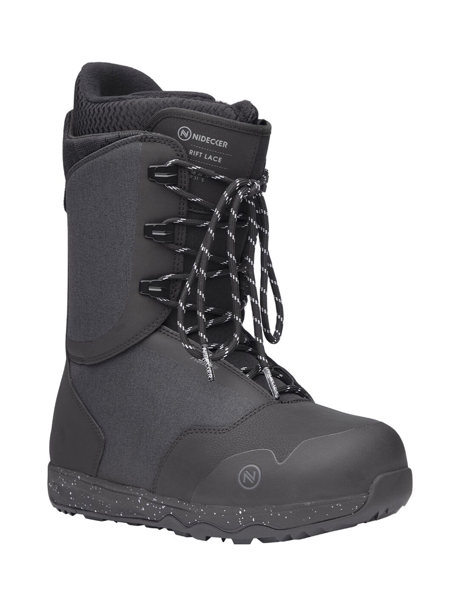 Ботинки для сноуборда NIDECKER Rift Lace Black (US:10)