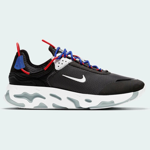 Кроссовки NIKE Nike React, полнота 7, размер EU44/280мм, белый, черный