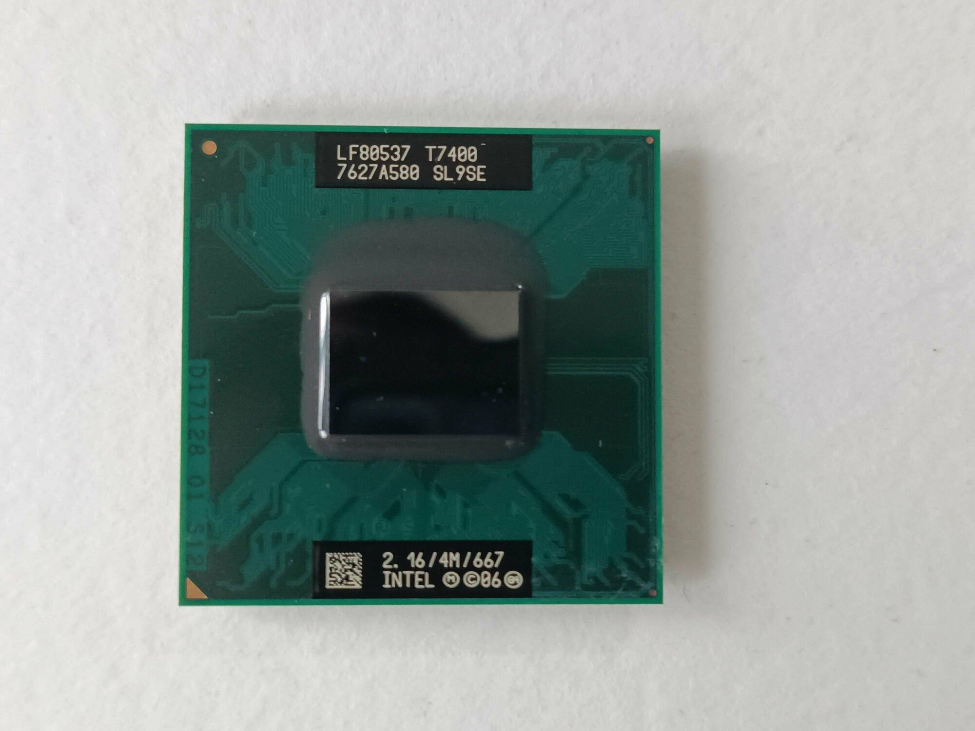 Процессор для ноутбука Intel Core2Duo T7400, Merom, 2 ядра, 2 потока PPGA478 — фото 2
