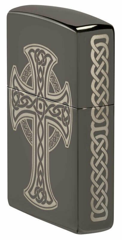 Зажигалка ZIPPO Celtic Cross Design 48614 - фотография № 4