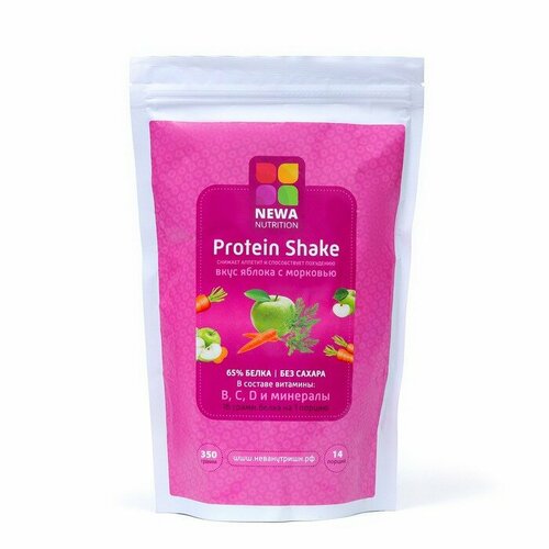 фото Протеиновый коктейль со вкусом моркови и яблока, 350 г newa nutrition