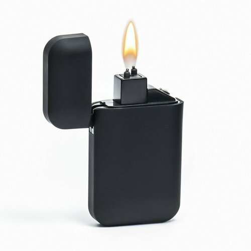 Зажигалка электронная Классика, от USB, дуговая, черная