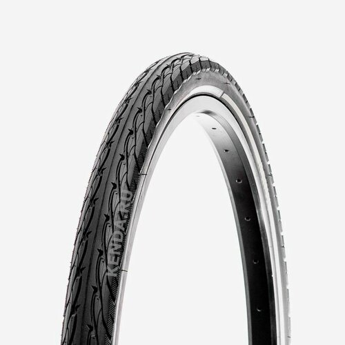 фото Покрышка kenda k1068 kwick bitumen 26"х1.75 5-527608 (5-520615) (44-559) k-shield со светоотражающей полоской e-bike п/протектор слик