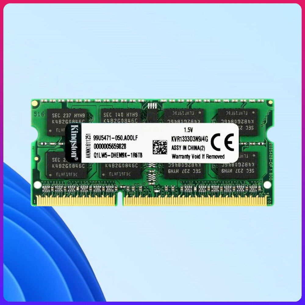 SODIMM DDR3 4GB 1600MHz (PC3-12800) Kingston