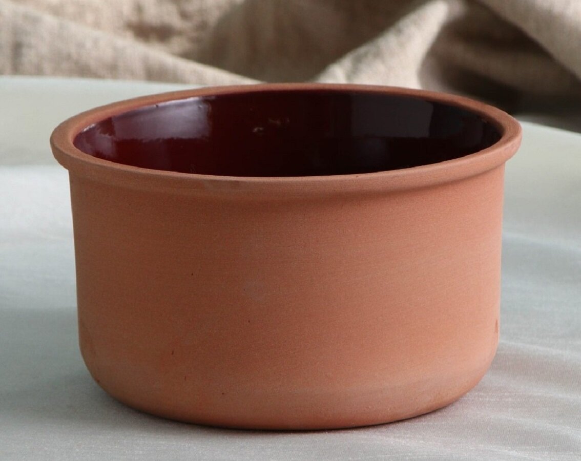 фото Форма для выпечки хлеба керамическая 16х9.5 см