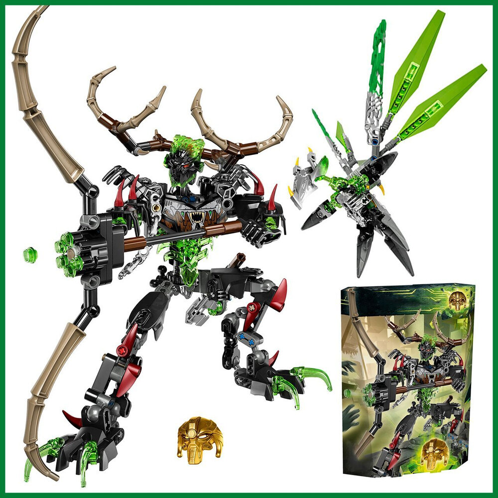 Конструктор Бионикл Bionicle Biorobots (Биоробот) "Охотник Умарак" 172 деталей, совместим с Лего Lego / детский для мальчиков