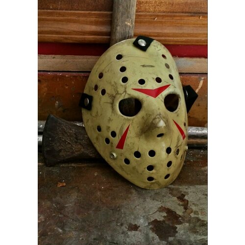 фото Маска джейсона / маска из фильма пятница 13-е / маска карнавальная / страшная маска lucky