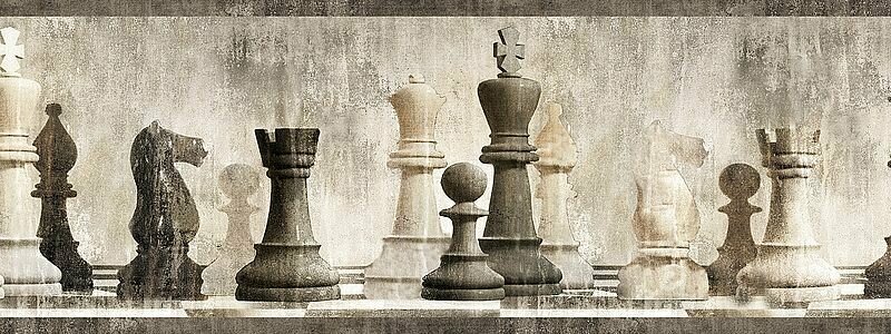 фото Бордюр для обоев Chesapeake Gentlemen's Quarters MAN01842B