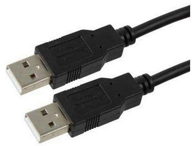 Кабель Cablexpert CCP-USB2-AMAM-6, USB-A (male)-USB-A (male), USB 2.0, 1.8м, чёрный — фото 8