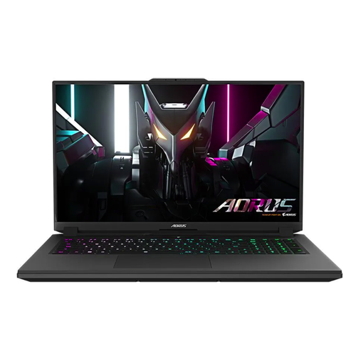 Ноутбук Gigabyte Aorus 7 Core i5 12500H 16Gb SSD512Gb NVIDIA GeForce RTX4050 6Gb 17.3 IPS FHD (1920x1080) Free DOS black WiFi BT Cam (9MF-E2KZ513SD) ноутбук hiper g16 16 1 ips intel core i7 11700 16гб 512гб ssd nvidia geforce rtx 3070 для ноутбуков 81