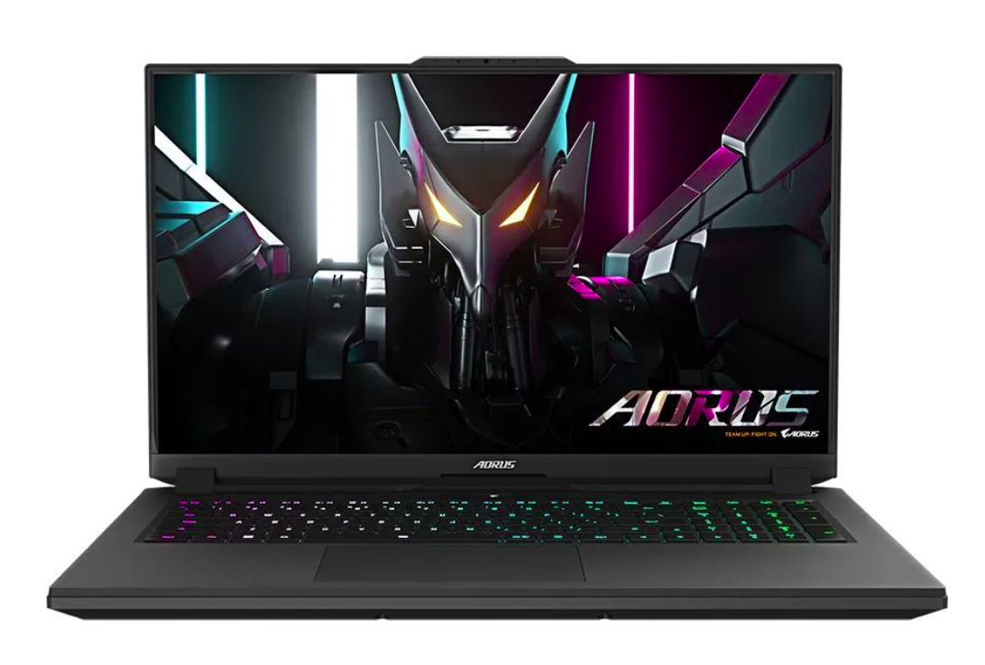 Ноутбук Gigabyte Aorus 7 Core i5 12500H 16Gb SSD512Gb NVIDIA GeForce RTX4050 6Gb 17.3" IPS FHD (1920x1080) Free DOS black WiFi BT Cam (9MF-E2KZ513SD)