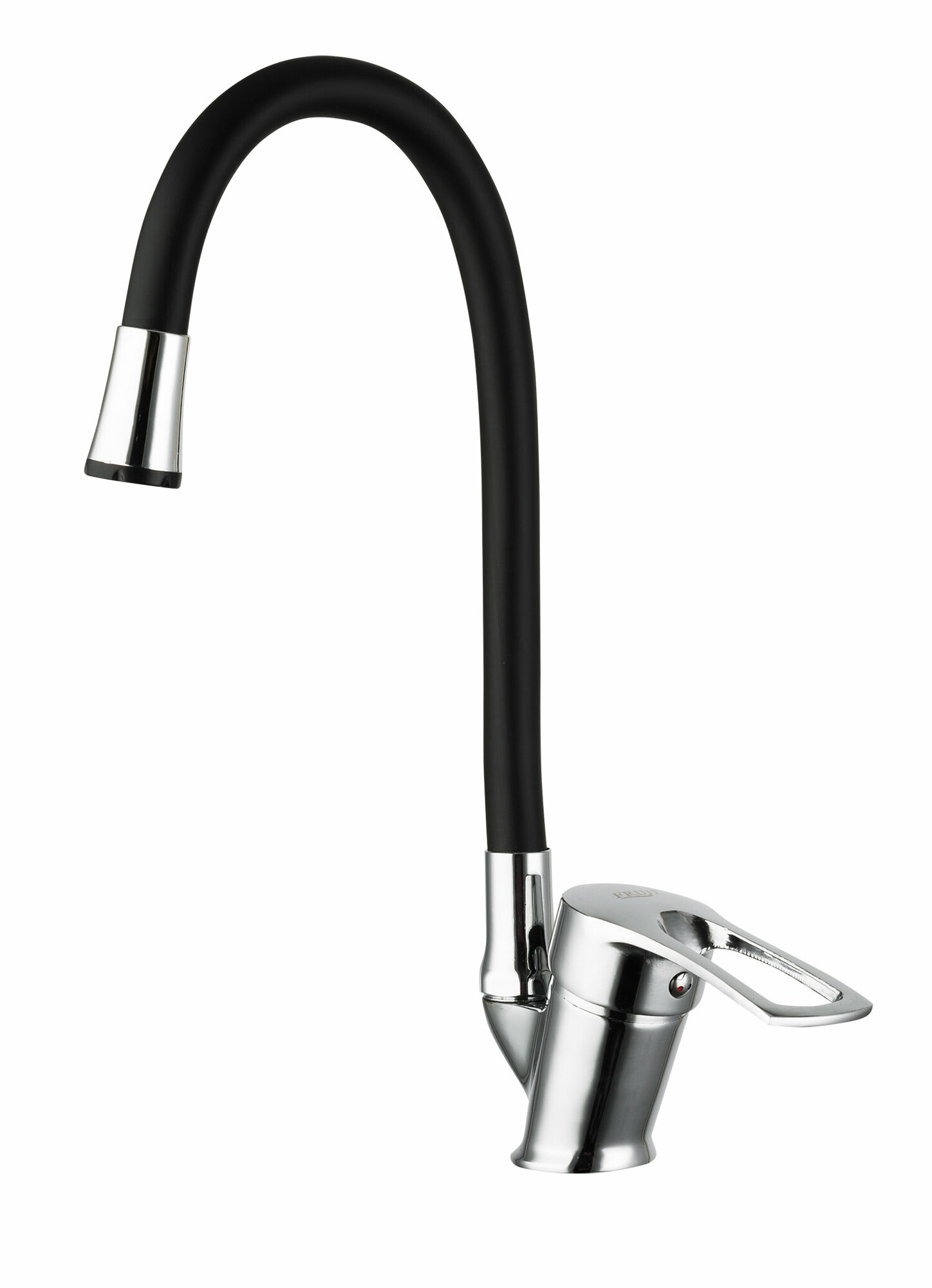 Смеситель для кухни с гибким изливом Frud R41055-2 черный