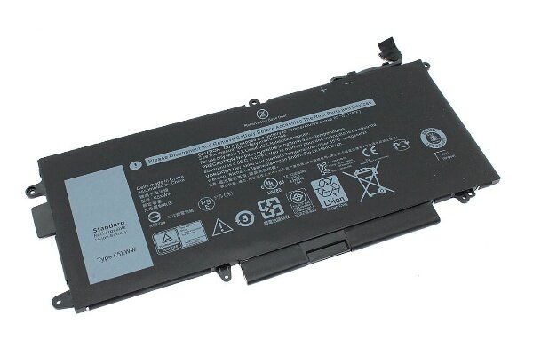 Аккумуляторная батарея для ноутбука Dell Latitude 7390 (71TG4) 11.4V 3745mAh