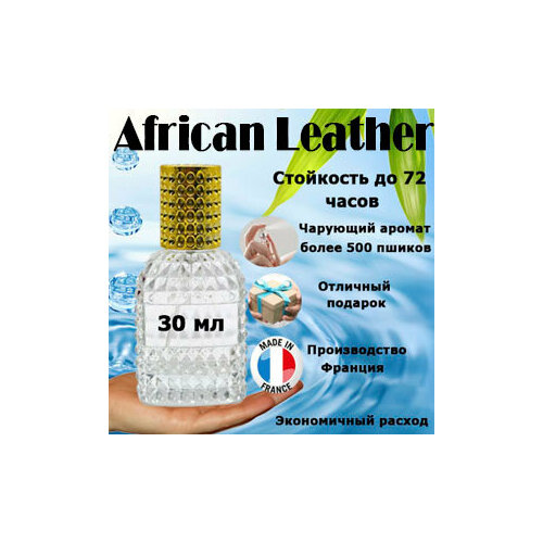 Масляные духи African Leather, унисекс, 30 мл. масляные духи african leather унисекс 6 мл