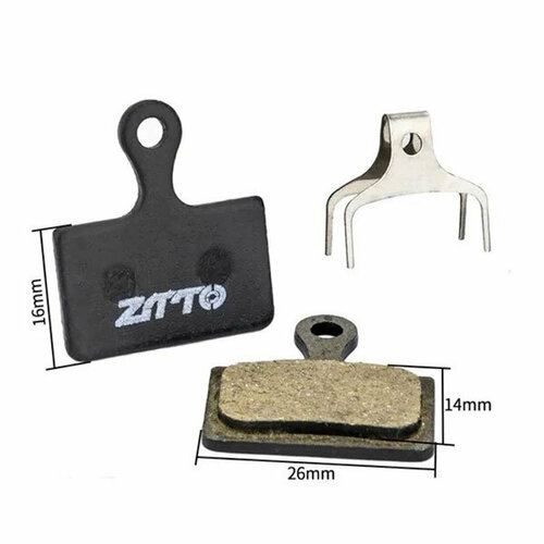 Колодки тормозные ZTTO для Shimano 105 / GRX / Ultegra органика тормозные колодки a2z organic pads az 625k shimano rs805