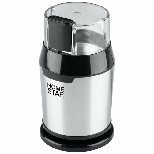 Кофемолка HomeStar HS-2036 цвет: черный, 200 Вт кофе в зернах ароматизированный апельсин orange marcony aroma 200 г