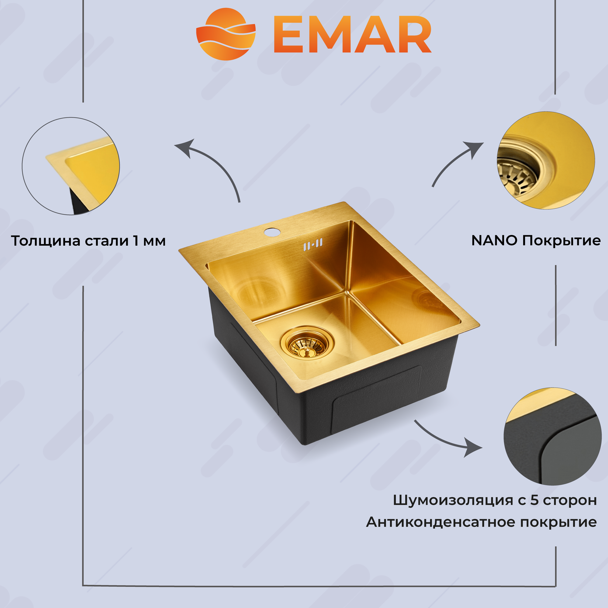 EMB-128A EMB-128A PVD Nano Golden