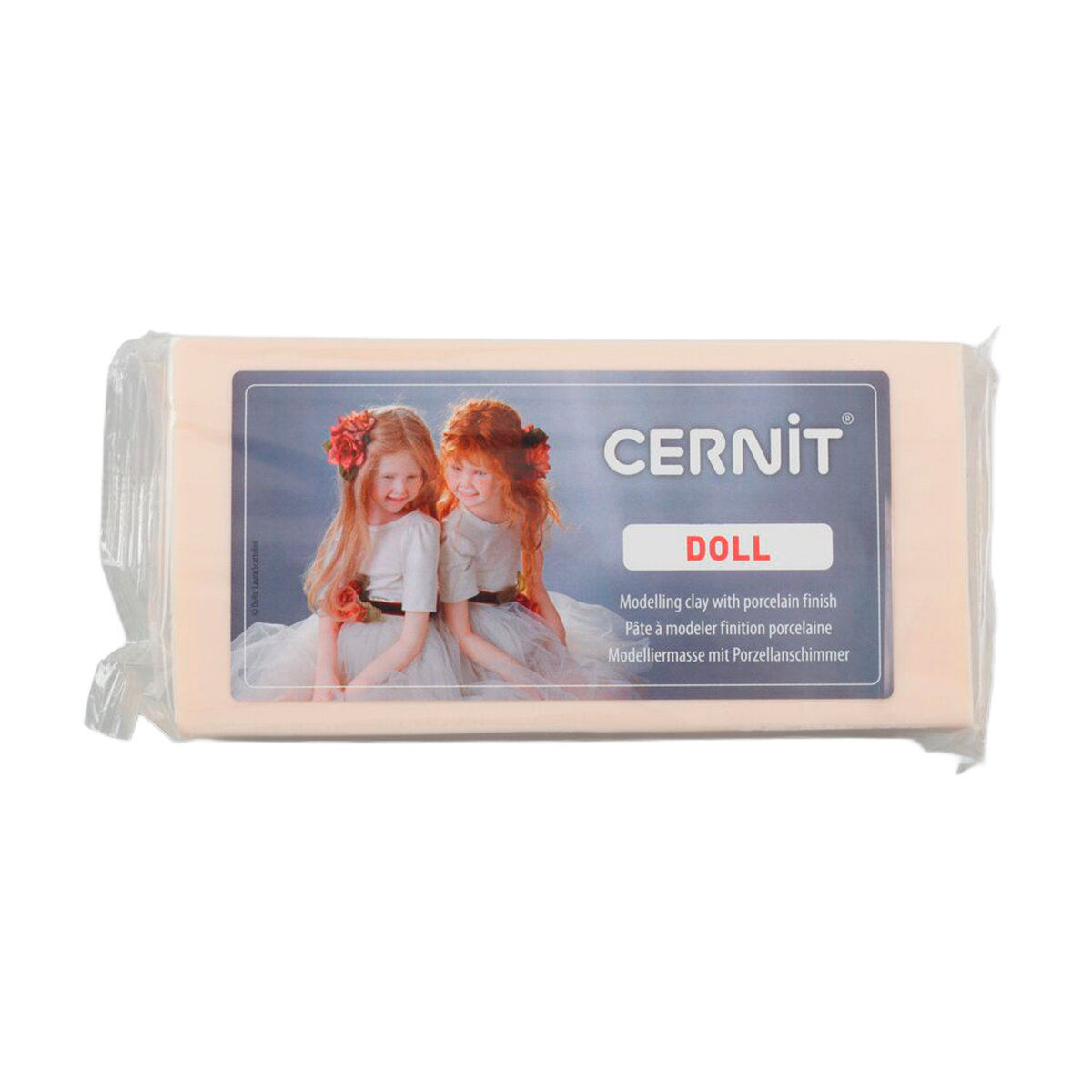 Пластика Cernit DOLL полупрозрачная 500 г