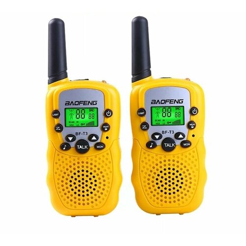 Комплект Радиостанций Baofeng BF-T3 желтые 129000₽