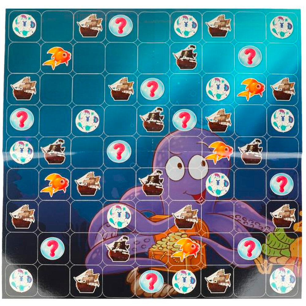 Настольная игра-ходилка Умные игры А рыбка растет! 40 карточек, 250х250х55 см - фото №4