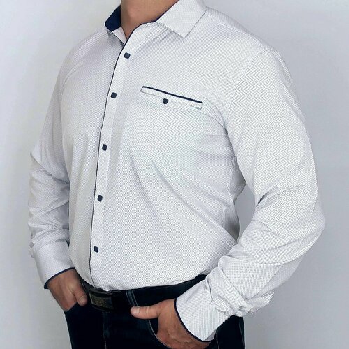 фото Рубашка bossado, размер 4xl, белый