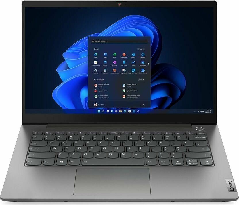 Ноутбук Lenovo ThinkBook 14 G4 IAP, 14" (1920x1080) IPS/Intel Core i3-1215U/8ГБ DDR4/256ГБ SSD/UHD Graphics/Без ОС, серый 21DH0017RU