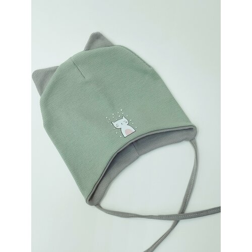 фото Шапка мой ангелок, размер 46-48, зеленый