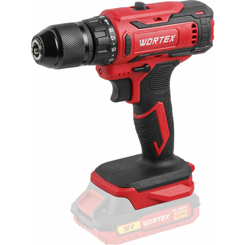Дрель-шуруповерт аккумуляторная WORTEX BD 1820-1 Li ALL1 SOLO без АКБ и ЗУ 0329360 399000₽