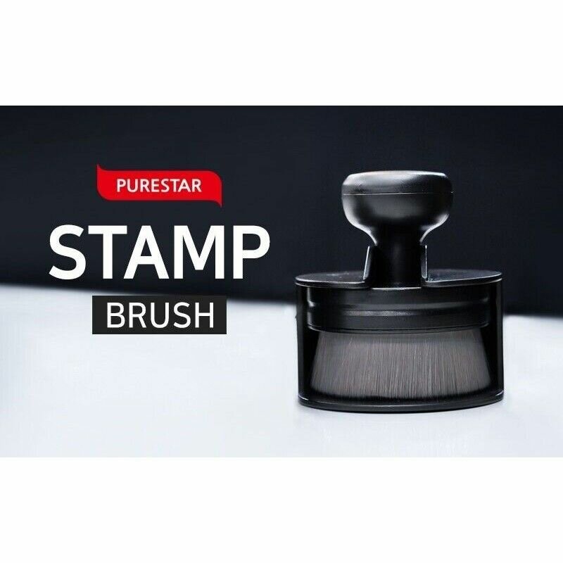 Щетка для шин и резины в пластиковом чехле PURESTAR Stamp brush applicator BLACK