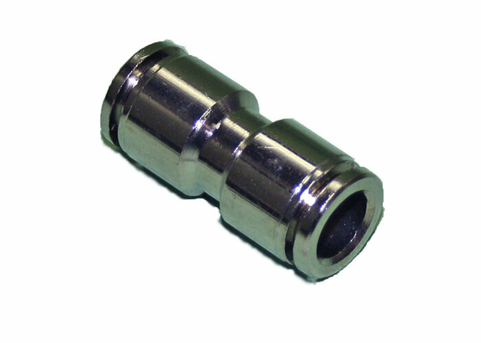 Фитинг соединительный прямой 10 мм. (MPU10) метал.