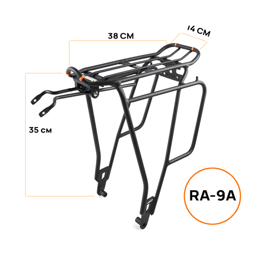 Велобагажник IBERA IB-RA9 (под диск) флягодержатель ibera ib bc12 black green