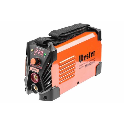 Инвертор сварочный WESTER MINI 220T 30-220A 155В ПВ60 16-50мм 14590₽