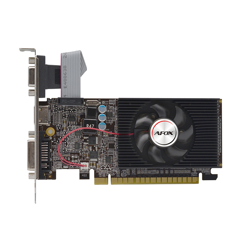 Видеокарта PCI-E Afox 2GB DDR3 64bit 40nm 810/1333MHz DVI-I/VGA/HDMI - фото №4