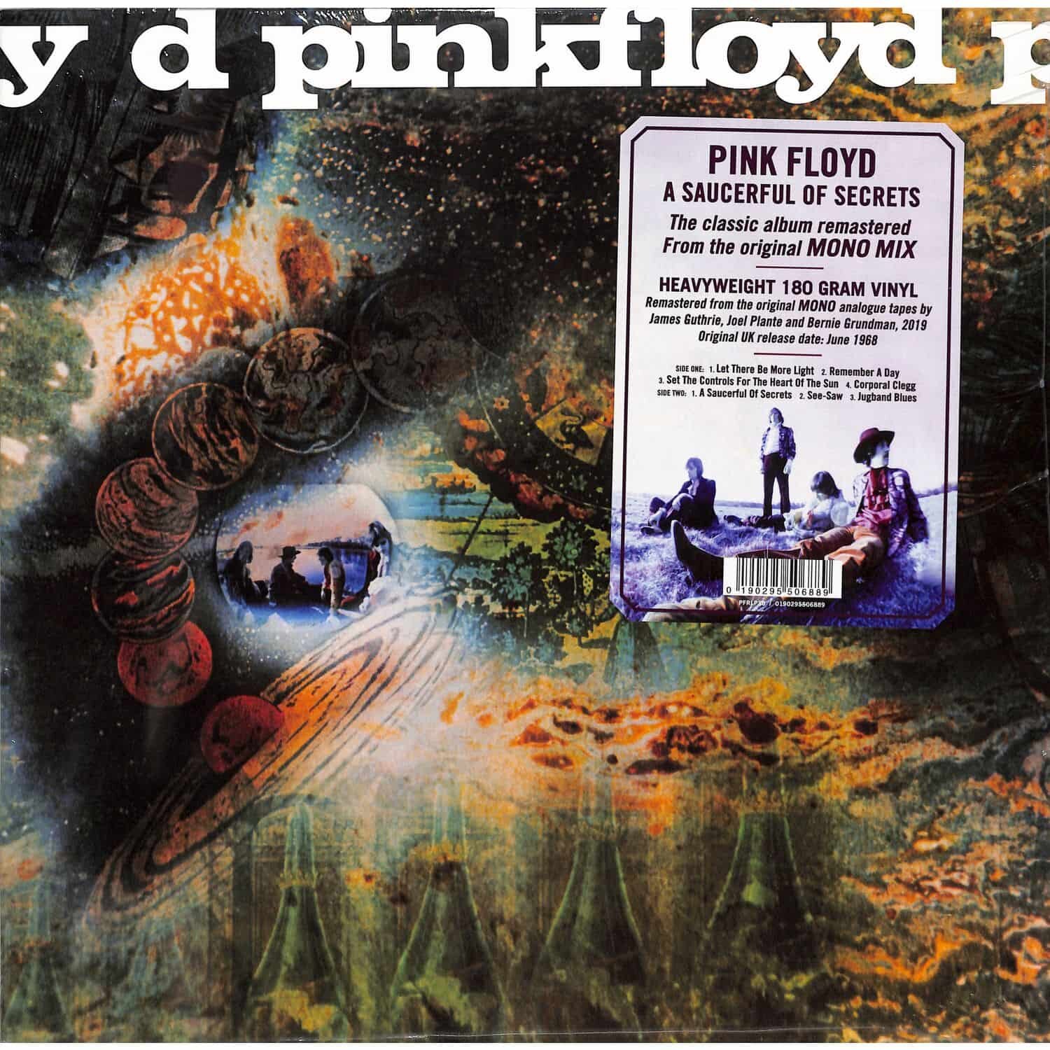 A Saucerful Of Secrets Виниловая пластинка Parlophone - фото №13