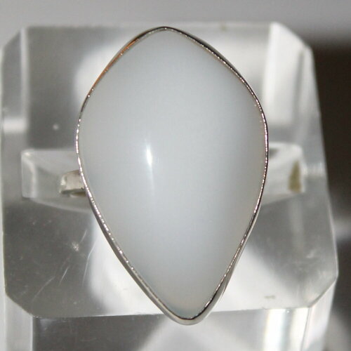 Кольцо True Stones, кахолонг, размер 18.5, белый кольцо кахолонг true stones