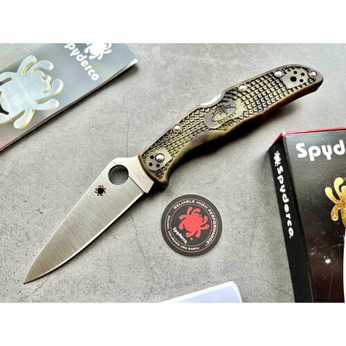 фото Нож складной spyderco endura 4, zome green