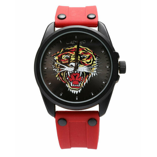 фото Наручные часы ed hardy наручные часы ed hardy silicone strap, черный, красный