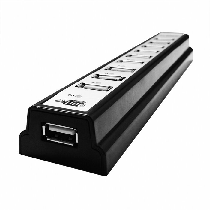 USB-концентратор CBR CH 310 разъемов: 10