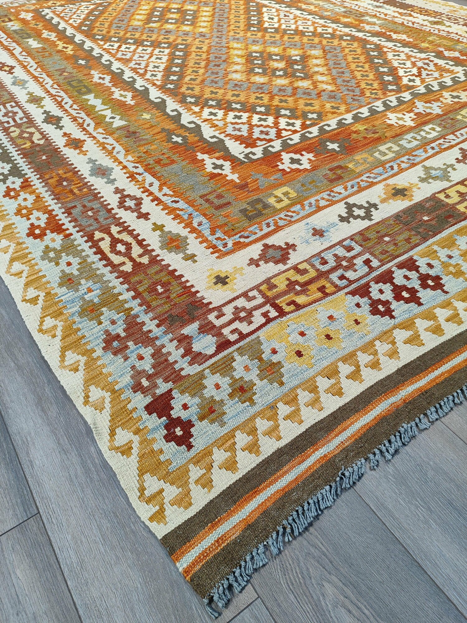 Ковер 2,49х3,50 Pakistan Kilim multi - фотография № 6