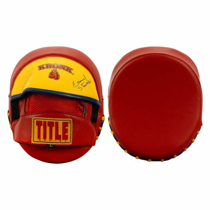 Лапы боксерские TITLE Emanuel Stewards KRONK Boxing Leather Punch Mitts