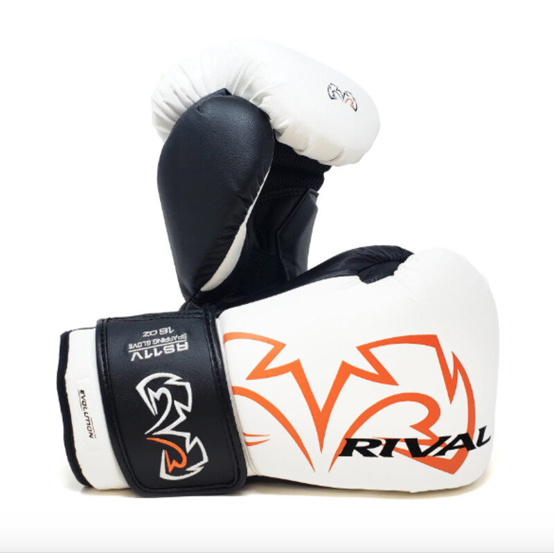 Перчатки боксерские RIVAL RS11V EVOLUTION SPARRING GLOVES, 14 унций, белые