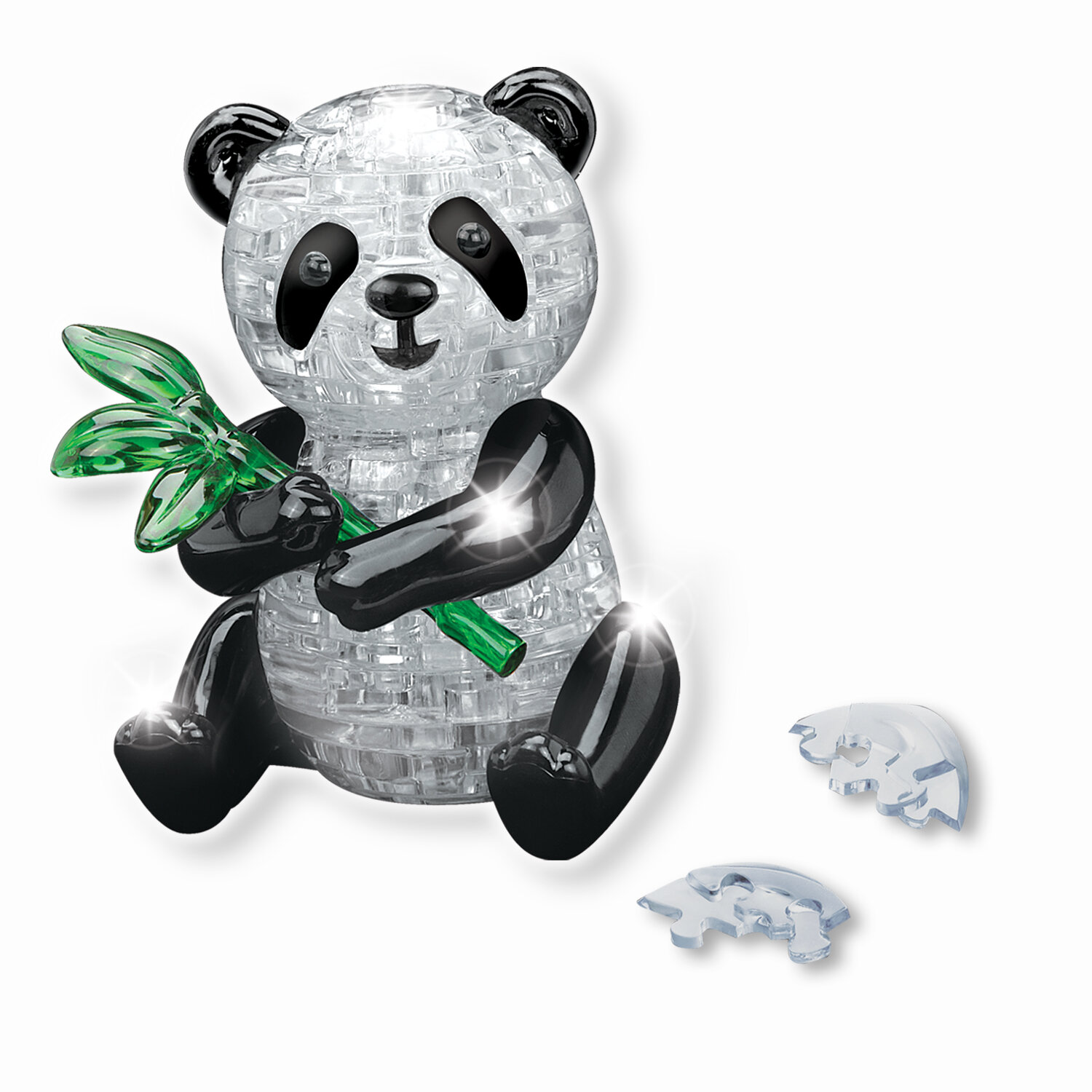 Пазл 3D Bondibon. магия кристаллов "панда"