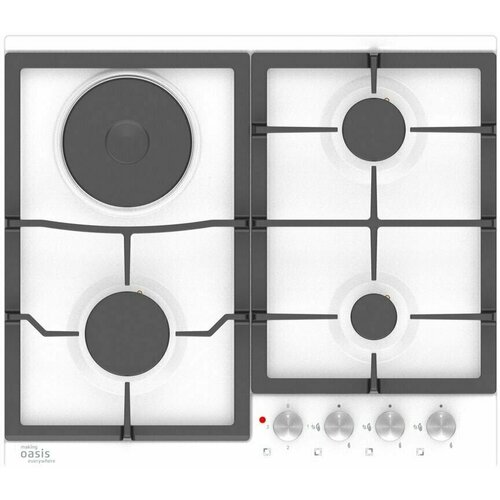Газовая варочная панель Oasis P-MWK31 белый 1780000₽