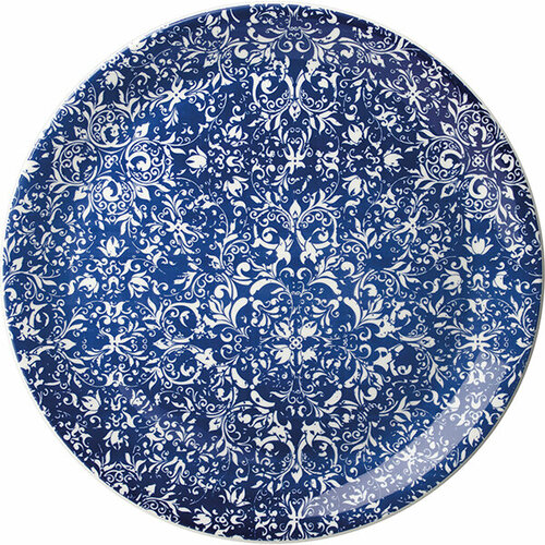 Тарелка мелкая «Инк», 30 см, синий, фарфор, 17640565, Steelite
