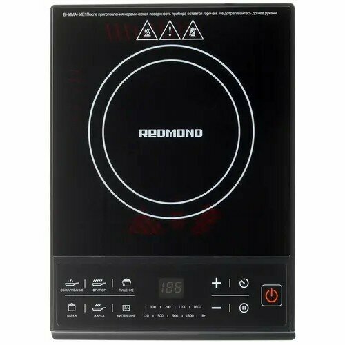 Redmond Микроволновые печи Midea RIC-4601 Электроплита компактная индукционная, черный