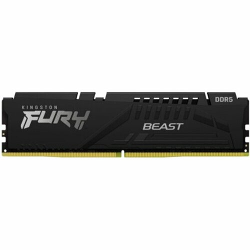 Оперативная память KINGSTON DDR5 16Gb 5200MHz pc-41600 FURY Beast Black KF552C40BB-16 869000₽