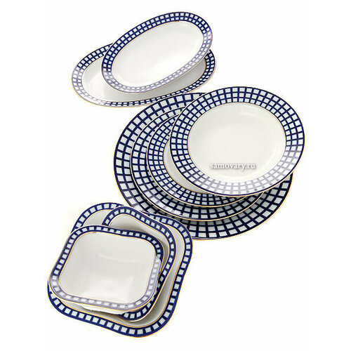 Столовый сервиз на 6 персон форма 
