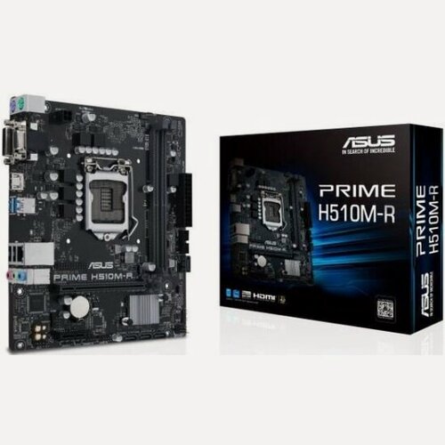 Изображение товара Материнская плата Asus PRIME H510M-R R2.0-SI (LGA1200, mATX)