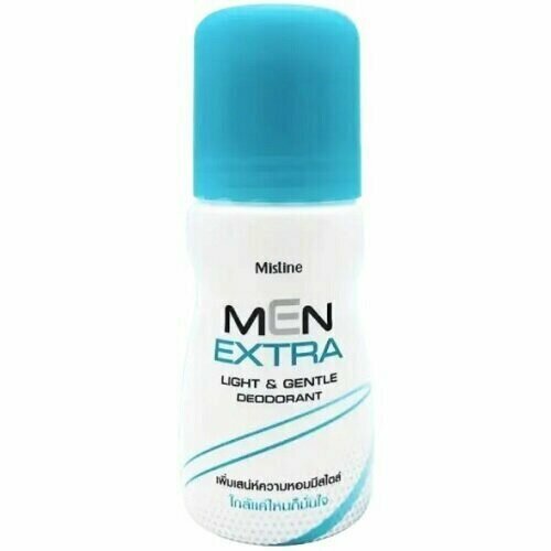 Мужской дезодорант ролик для чувствительной кожи Mistine Men Extra Light & Gentle Deodorant, 35 мл дезодорант роликовый mistine sweetline deodorant 100 мл