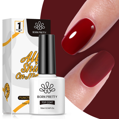 Born Pretty, Топовое покрытие Matte Top Coat 55708-02, 10 мл топовое покрытие с матовым эффектом orly matte top 18 мл